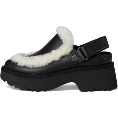 UGG Esmee Leather Clog Lanière Ajustement Parfait